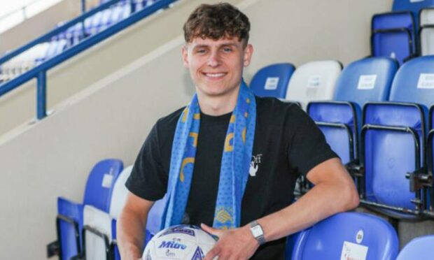 Arron Darge - Cove Rangers' new signing. Image: Cove Rangers.