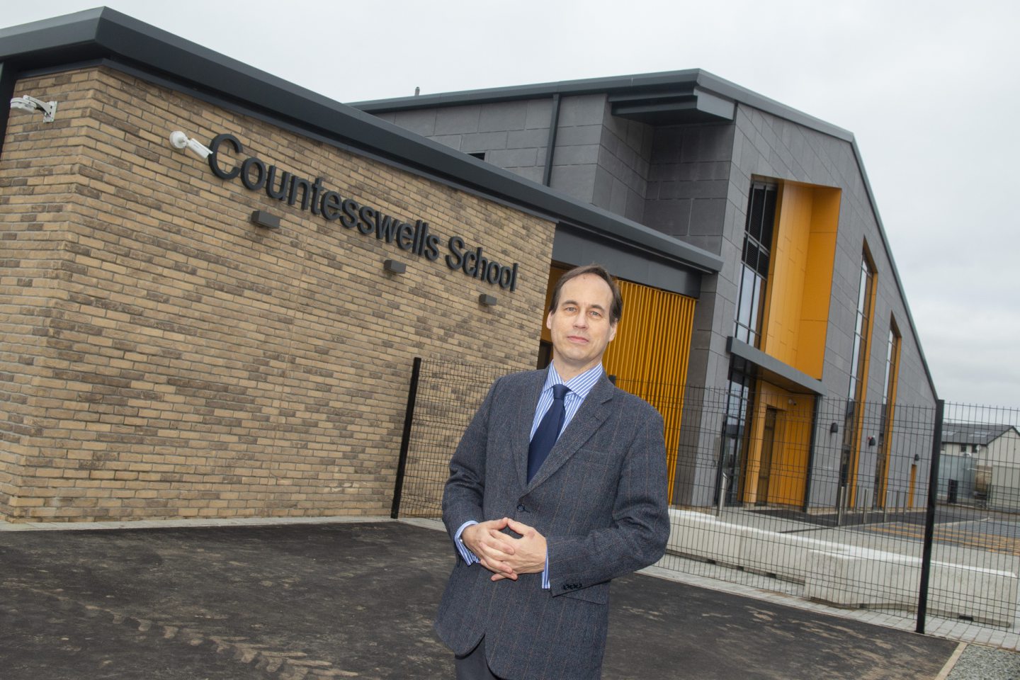 Council education convener Martin Greig addressed the concerns about the school roll and the looming difficulties in fitting children from the same family in the same schools. Image: Norman Adams/Aberdeen City Council.