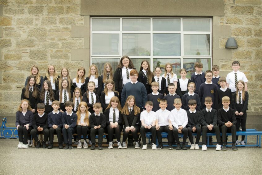 Cluny Primary pupils 