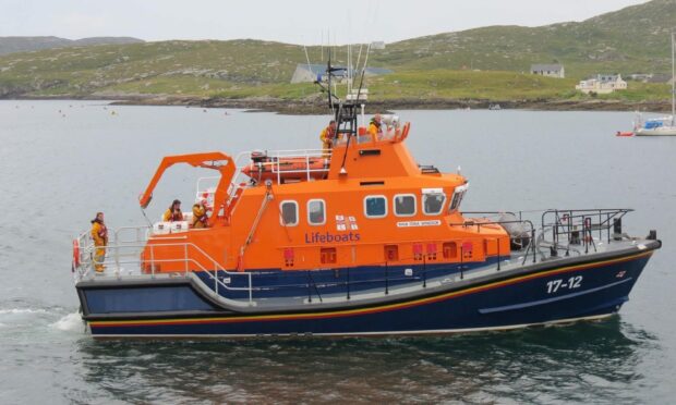 A photo of Barra Lifeboat.