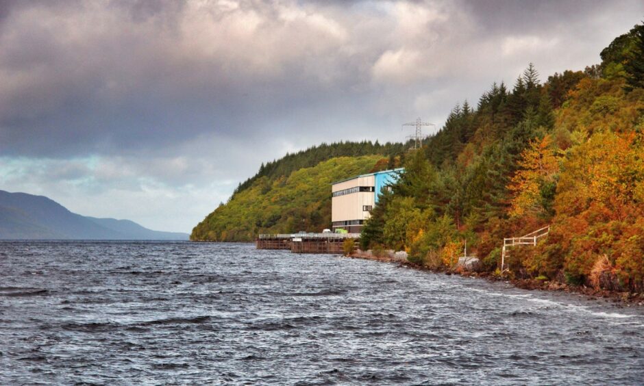 The SSE Power Station on Loch Ness