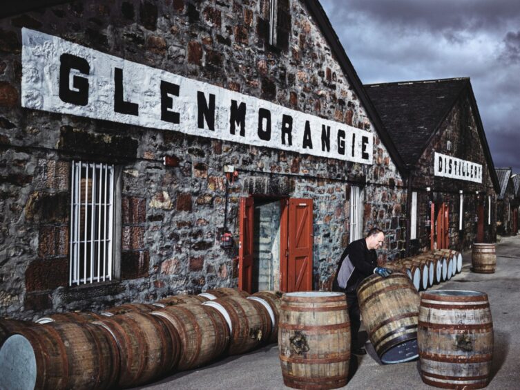 Glenmorangie Distillery. 