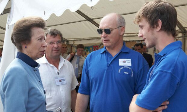 Princess Anne last visited the Portsoy Boat Festival in 2009. Image: Scottish Traditional Boat Festival.