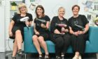 The four hairdressers Julie Stuart, Sarah-Jane Davies, Robyn Wheeler and Yvonne Main in their new salon. 
Image: Jason Hedges/DC Thomson