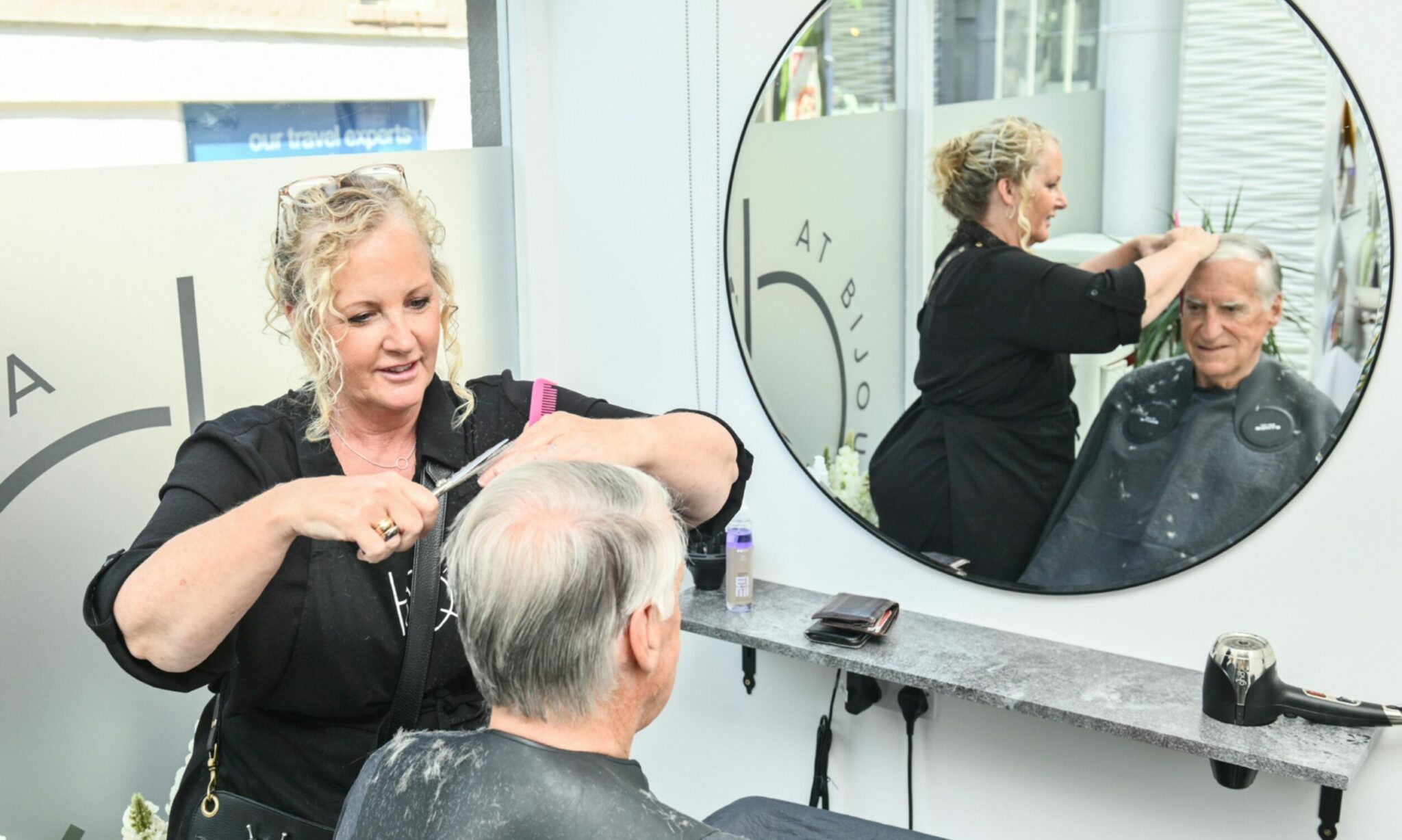 HQ at Bijou Hairdressers stick together to open new Elgin salon