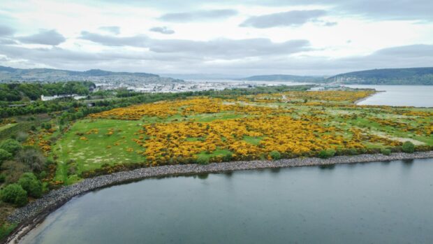 Former Longman landfill could be used to build a Inverness industrial estate.