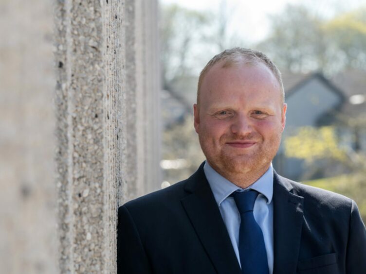 Jamie Hutcheon, Business Gateway manager for Aberdeen city and shire.
