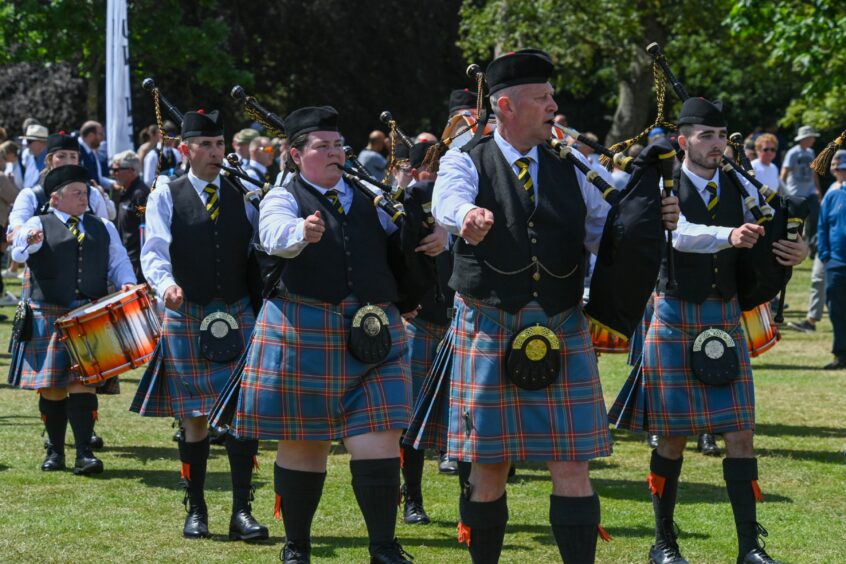 City of Inverness performing.