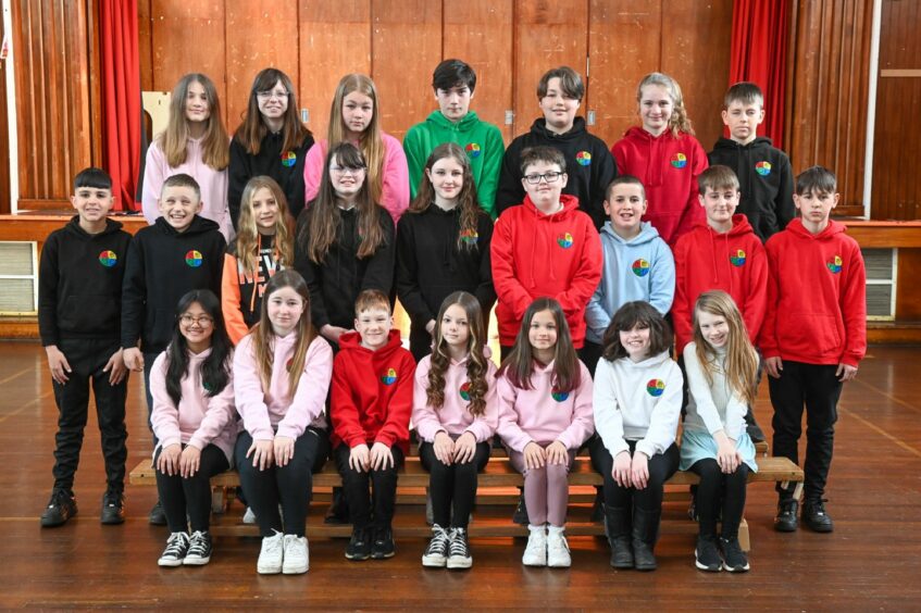 P7, Muirfield School, P7 pupils