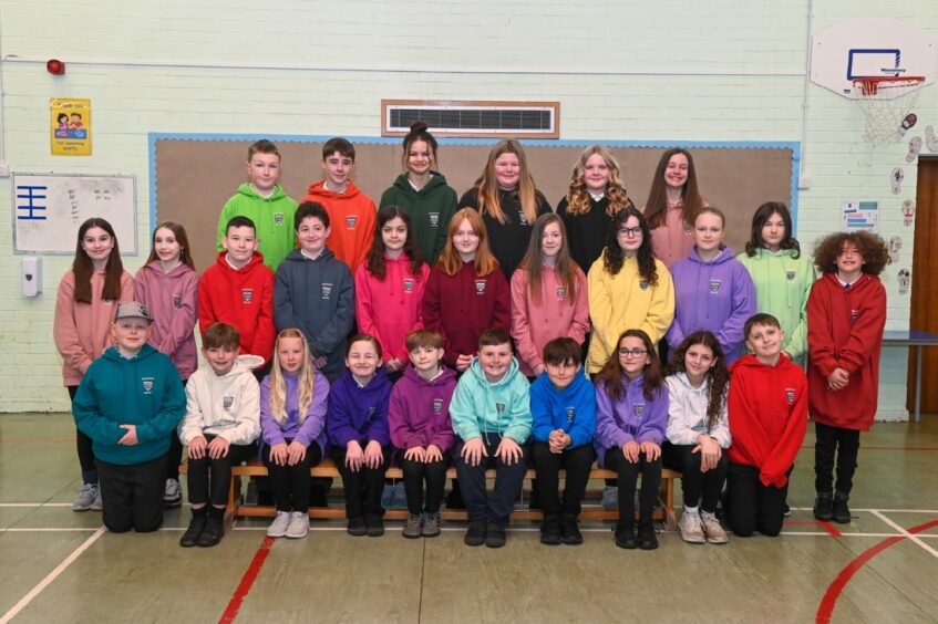 Scotstown Primary School, P7 pupils