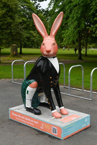 Alast-Hare by Sandra Russell at Hazlehead Park in Aberdeen