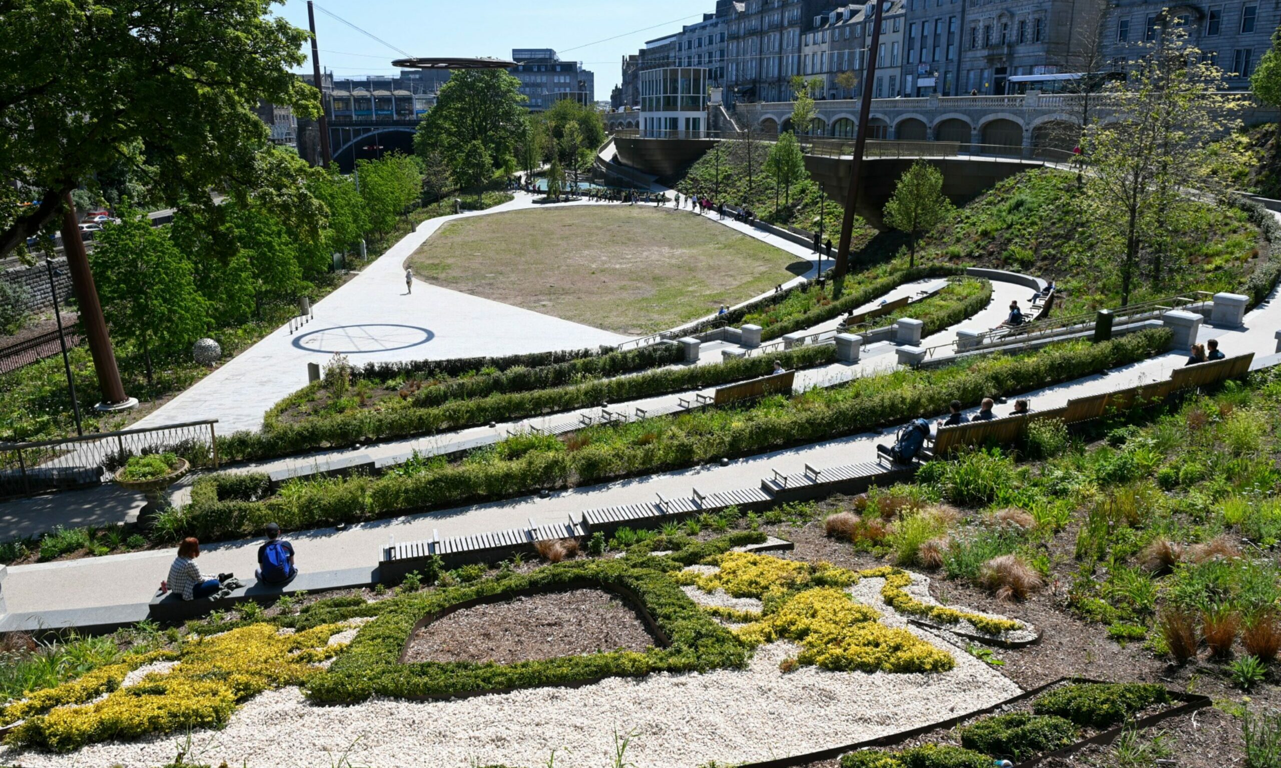 The Our Union Street taskforce will move into offices in the largest Union Terrace Gardens pavilion earl next week. Image: Kenny Elrick/DC Thomson