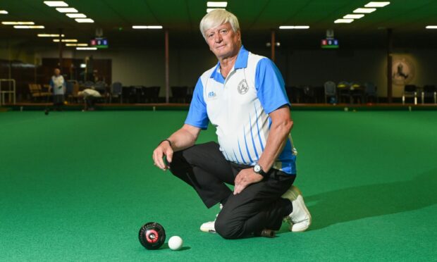 David Cox has enjoyed success in both fully sighted and visually impaired bowling. Pictures by Kenny Elrick