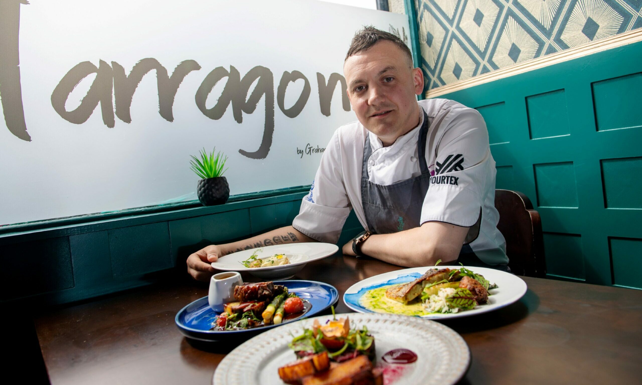 Chef Graham Mitchell at Tarragon Restaurant, which could be coming to the Budz Bar renovation in Aberdeen.
