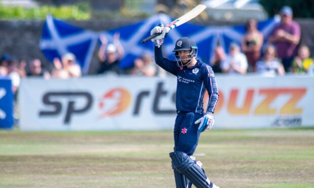 Matthew Cross is hoping to help Scotland qualify for the Cricket World Cup