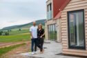 Carol and Ross Adamson have turned a derelict bothy into their dream family home. Image: Kath Flannery/DC Thomson