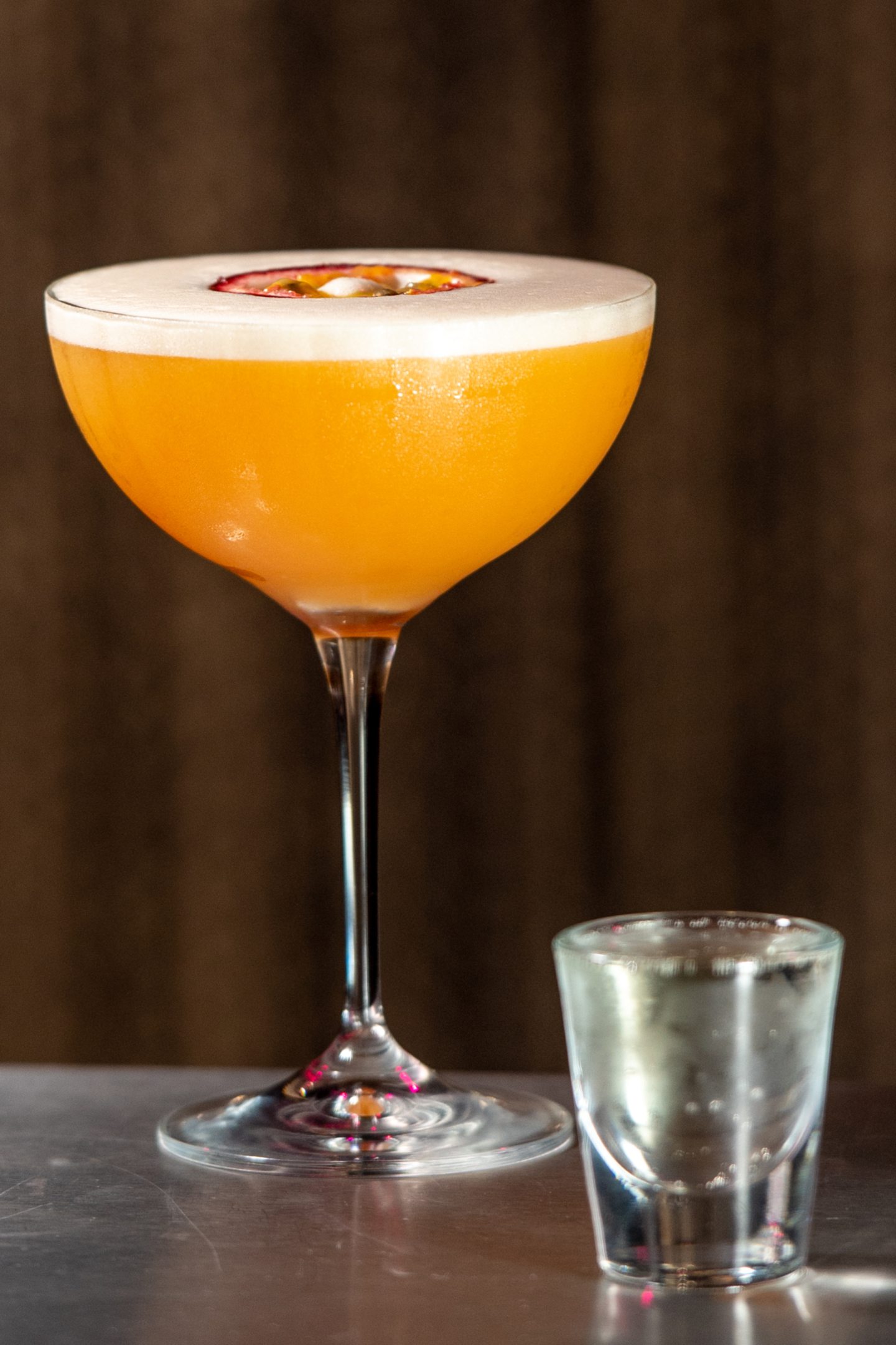 The pornstar Martini cocktail.