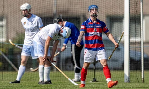 Kingussie’s James Falconer returns for his side’s journey to Caberfeidh.