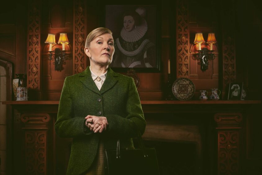 Actress Catherine Shipton takes on the role of Mrs Boyle in The Mousetrap. 