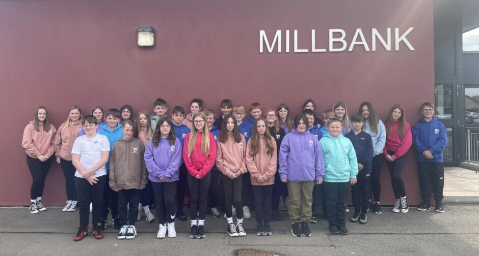 Millbank Primary School pupils 