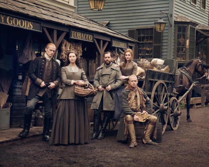 The cast of Outlander Season 6.