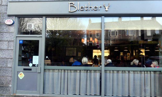 Blether Coffee Shop in Cults, Aberdeen