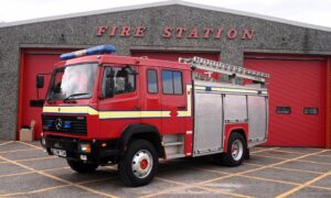 Huntly Fire Station.
