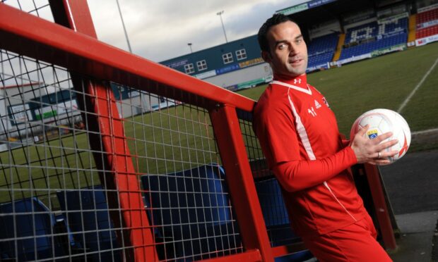 Richie Hart, pictured at Ross County in February 2009. Image: DC Thomson