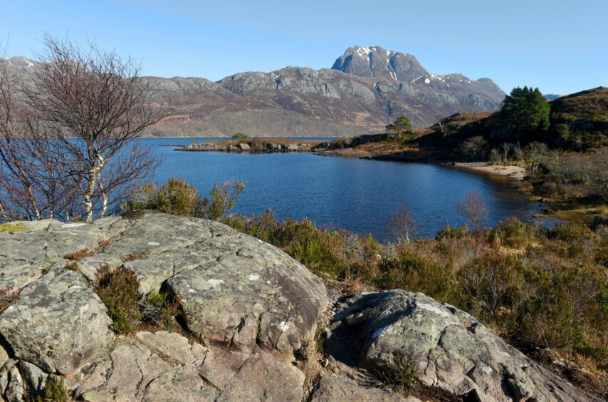 Loch Maree in the Highlands water scarcity alert has been moved up to moderate. 