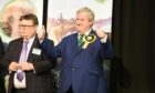 Ian Blackford celebrates being re-elected in 2019 general election. Image: Sandy McCook/DC Thomson.