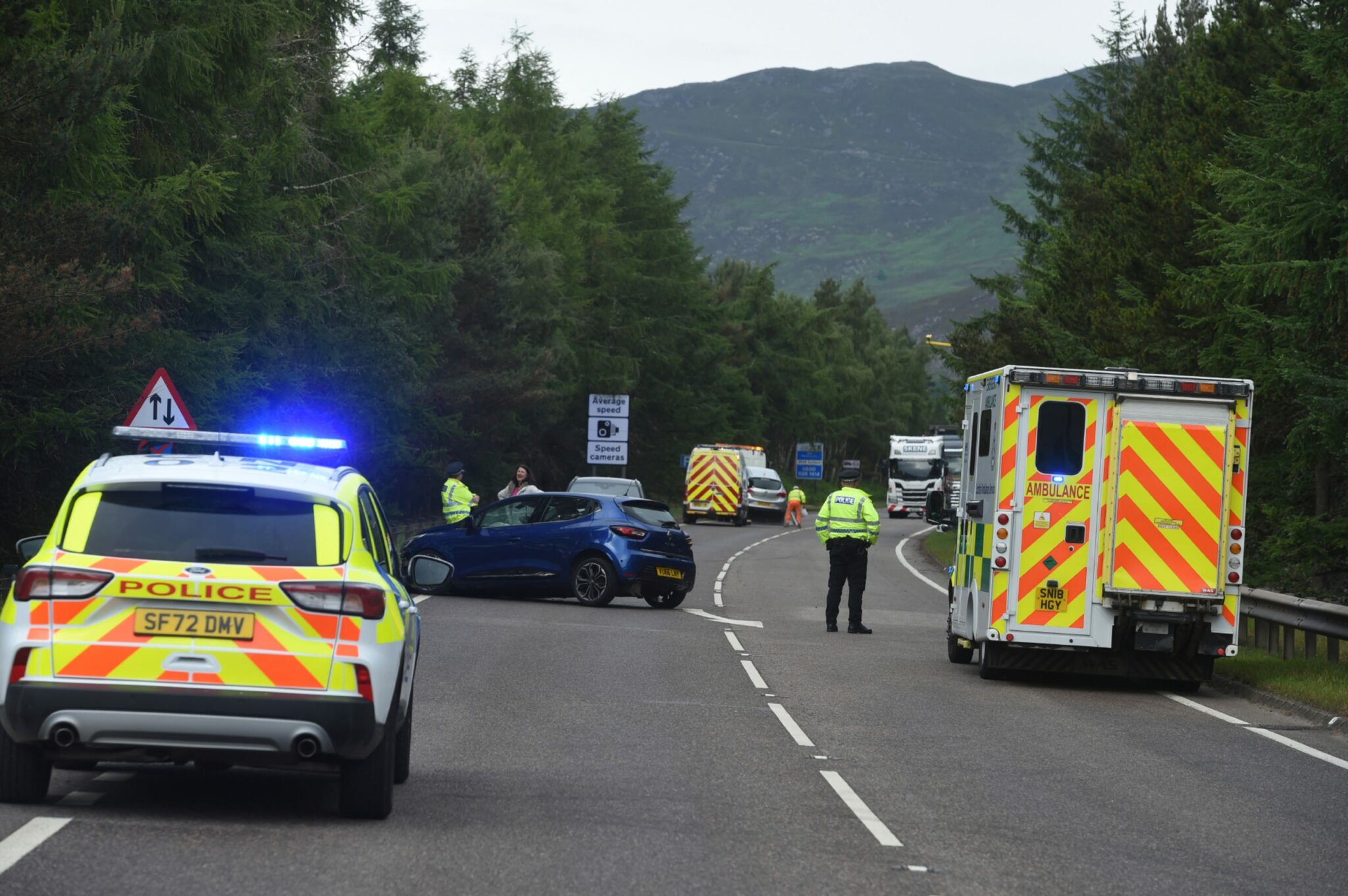 A9 Closed At Aviemore Following Morning Crash 4265