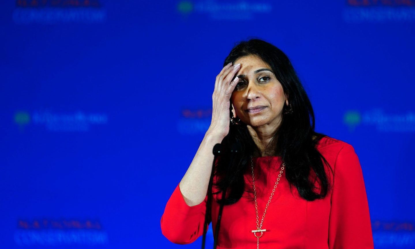 Home Secretary Suella Braverman last month announced a crackdown on visas being issued for the families of international students. The Home Office highlighted it when asked for comment on the troubled Aberdeen school rolls. Image: Victoria Jones/PA Wire