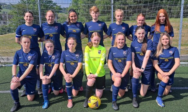 Ross County Girls and Women FC under-16s.