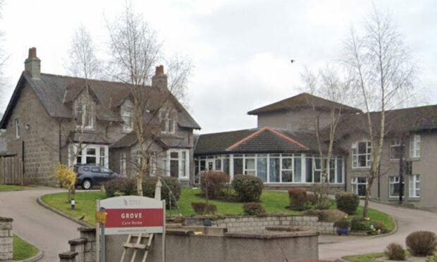 Grove Care Home in Kemnay.