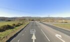 The crash occurred at the junction between the A835 and the B9163 towards Conan Bridge. Image: Google Maps.
