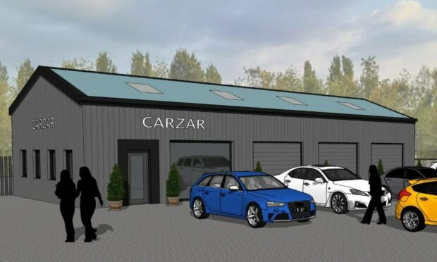 An artists impressions of CARZAR when completed. Image: Dicksons of Inverness