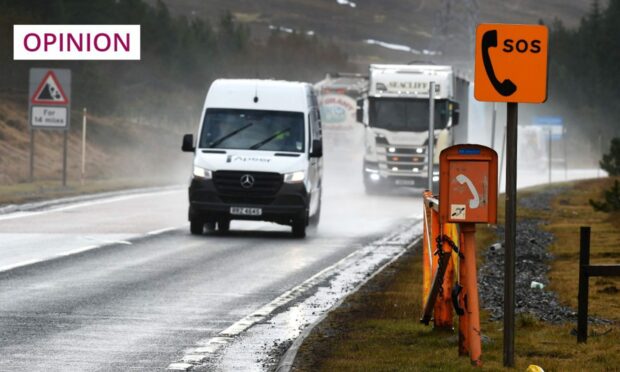 Lives continue to be lost on the A9, while politicians continue to avoid the issue (Image: Sandy McCook/DC Thomson)