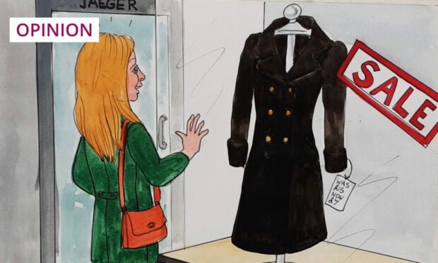 Fewer shops means fewer chances to stumble upon the perfect coat (Image: Helen Hepburn)