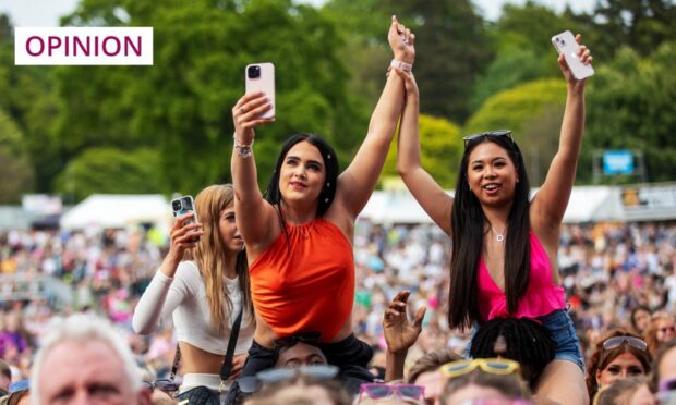 So many Scottish young people were clearly having a blast in the sunshine at Radio 1's recent Big Weekend festival (Image: Kim Cessford/DC Thomson)