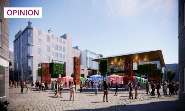 Proposed plans for the new Aberdeen Market (Image: Halliday Fraser Munro/Aberdeen City Council)