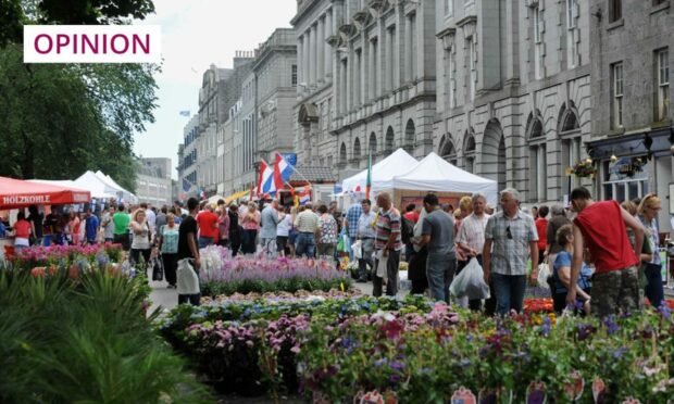 Aberdeen's Union Terrace was once a bustling hive of activity when the International Market came to town and it could thrive again once more if we allow it to be a platform for local producers.