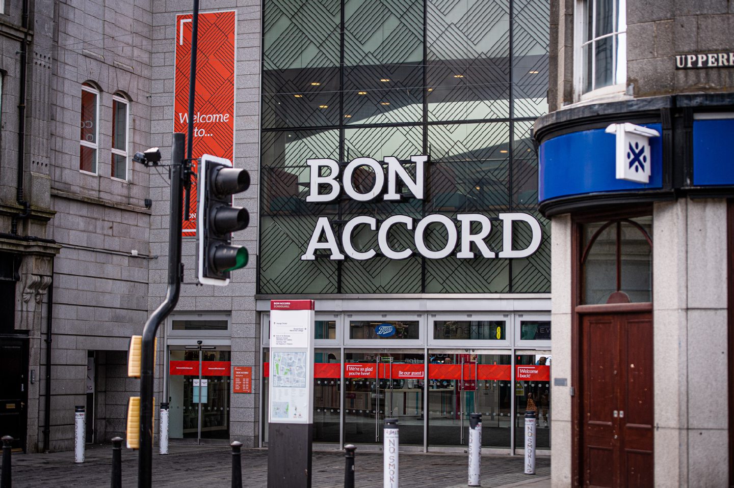 The Bon Accord Shopping Centre in Aberdeen.