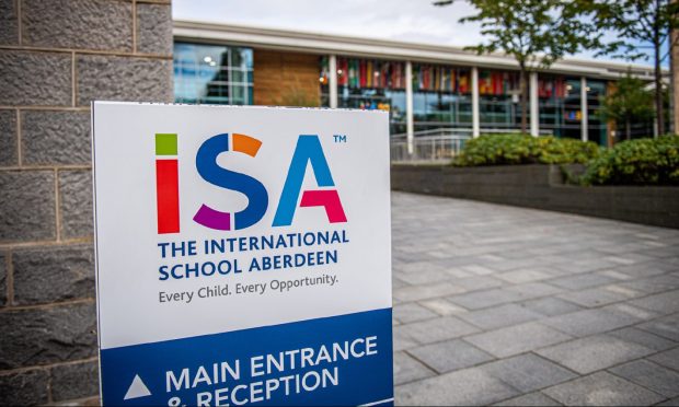 International School of Aberdeen. Image: Wullie Marr/DC Thomson