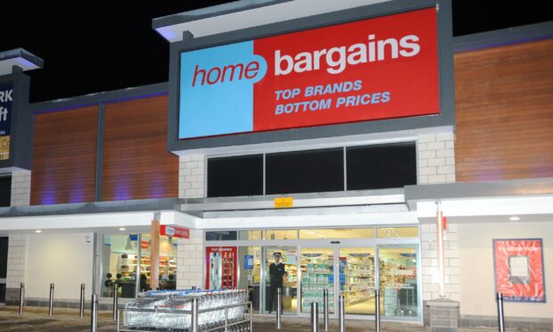 Home Bargains has more than 500 shops across the UK. Image: DC Thomson