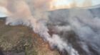 Fire service warns wildfires will increase as firefighters continue battling blaze at Cannich. Image: Simon McLaughlin / RSPB Scotland.