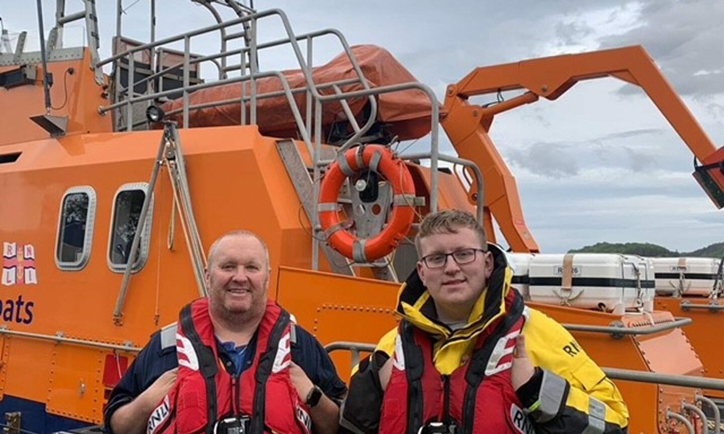 Four generations of volunteers celebrated at Tobermory RNLI