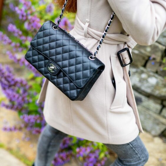 The Chanel Classic Flap bag.