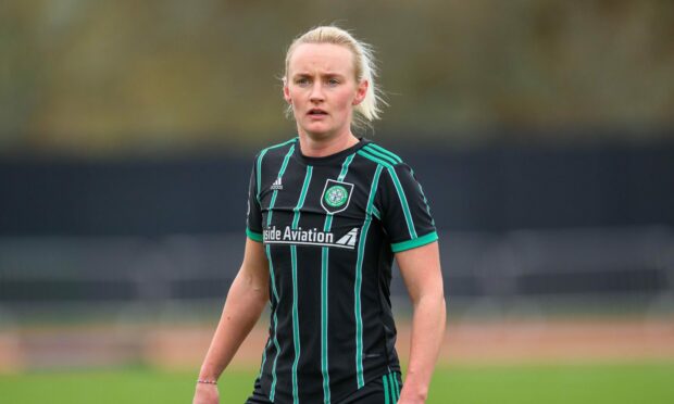 Celtic midfielder Natalie Ross. Image: Shutterstock.