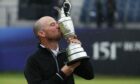 Brian Harman poses with the Claret Jug after winning the 2023 Open Championship. Image: Shutterstock.