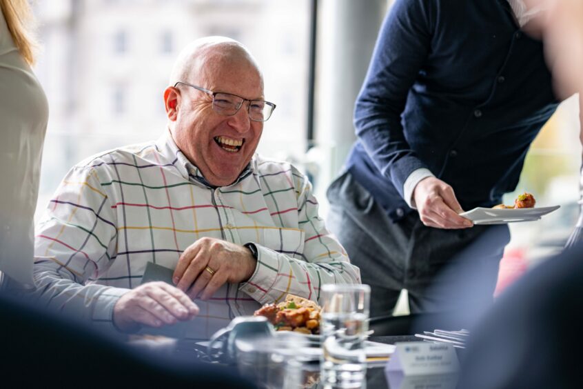 M&S boss Stuart Machin had no space in the diary for the talks with Bob Keiller (pictured) on the future of Union Street. Image: Aberdeen and Grampian Chamber of Commerce
